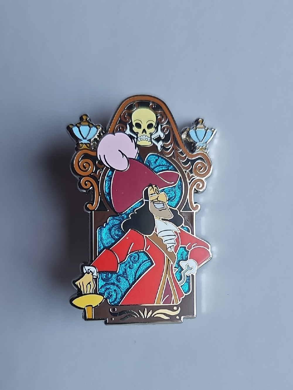 (3/$45) Disney Villains Pin Captain Hook From Peter Pan